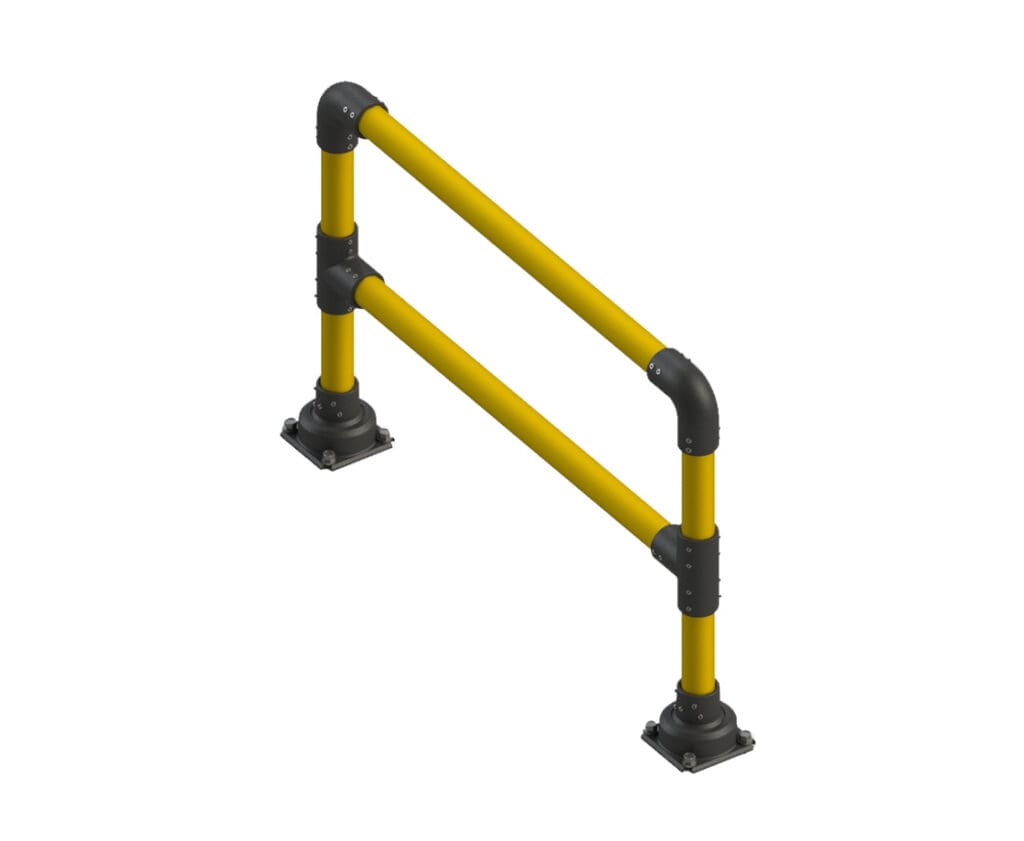3 Inch Double Ironflex Rail - All SlowStop<sup>®</sup> Protective Guarding Products