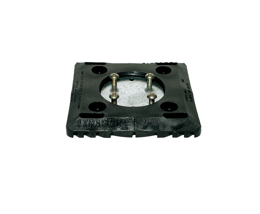 Surface Mount Quick Release Base Black - All Traffic Safety Products